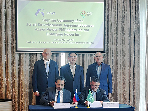 Acwa Power Philippines and Emerging Power Inc. Sign Joint Development Agreement to Develop 5,000-MW Clean Energy Platform in the Philippines